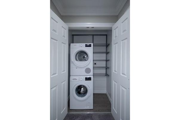 Interior, Utility Closets, Washer, Wood Texture Flooring