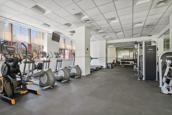 Fitness Equipment, Gym, Interior