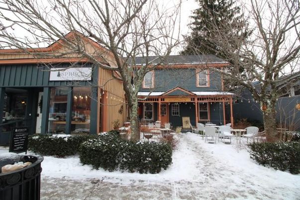 Backyard, Exterior, Facade, Queen Anne Victorian