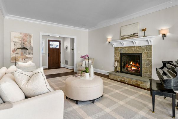 Fireplace, Interior, Living room, Piano