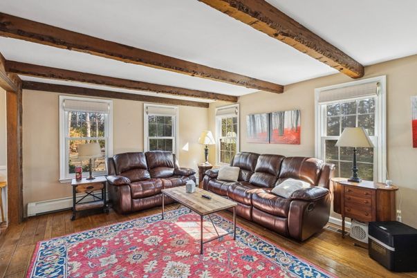 Interior, Living room, Wooden Beams, Wood Texture Flooring