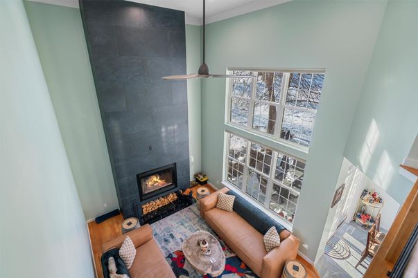 Fireplace, Interior, Living room
