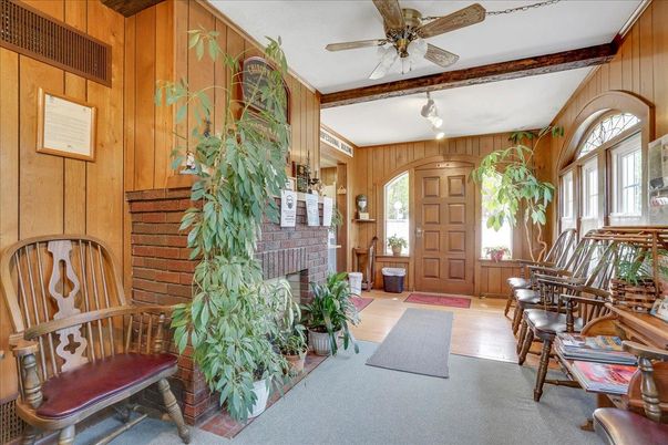 Fireplace, Interior, Wood Texture Flooring, Wooden Walls