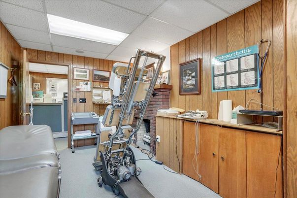Fitness Equipment, Interior, Wooden Walls