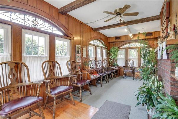 Fireplace, Interior, Wooden Beams, Wooden Walls