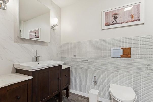Bathroom, Interior, Marble Walls