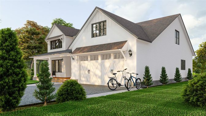 Exterior, Facade, Farmhouse