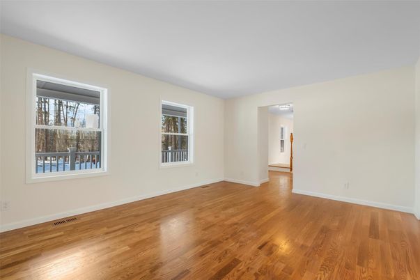 Empty room, Interior, Wood Texture Flooring