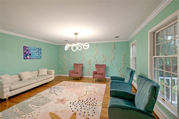 Interior, Pendant Lights, Wood Texture Flooring