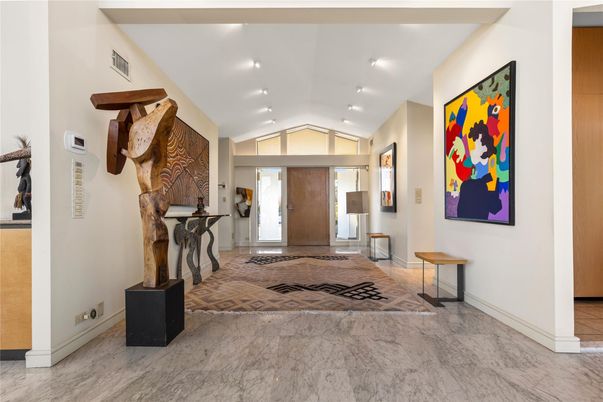 Interior, Marble, Recessed Lighting
