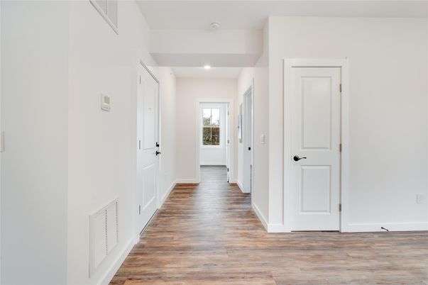 Interior, Recessed Lighting, Wood Texture Flooring