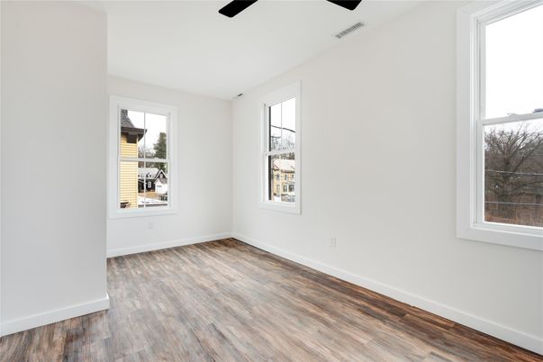 Empty room, Interior, Wood Texture Flooring