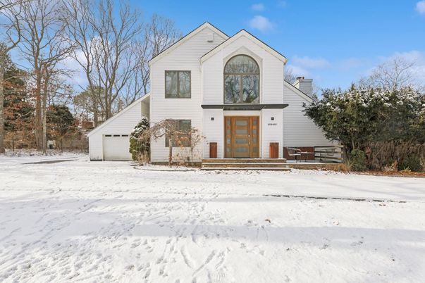 Attached, Backyard, Detached Garage, Exterior, Facade, Farmhouse