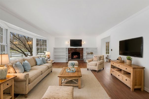 Fireplace, Interior, Living room, Wood Texture Flooring