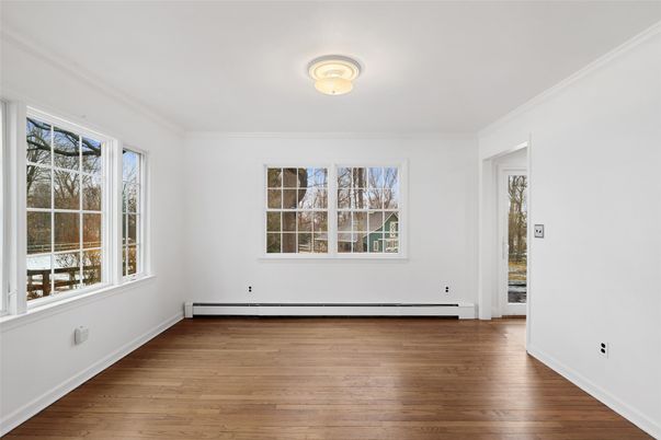 Empty room, Interior, Wood Texture Flooring