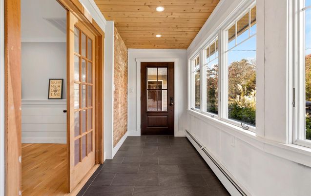 Interior, Recessed Lighting, Wooden Ceilings, Wood Texture Flooring