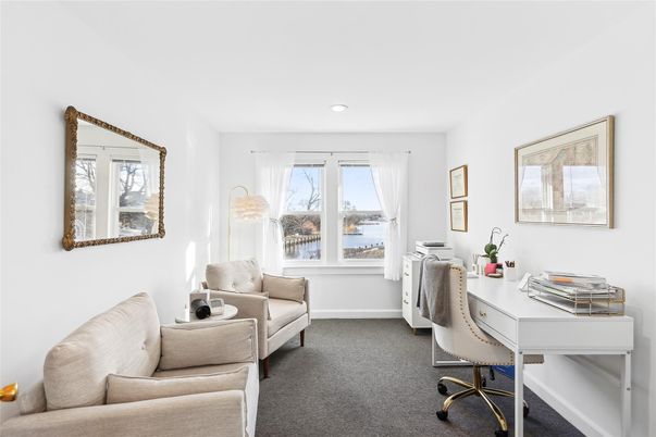 Home Office, Interior, Recessed Lighting