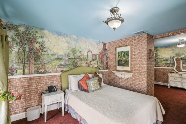 Bedroom, Interior, Stone Walls