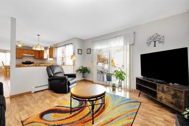 Interior, Kitchen, Living room, Wood Texture Flooring