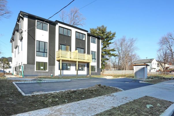 Backyard, Exterior, Facade, Rowhouse