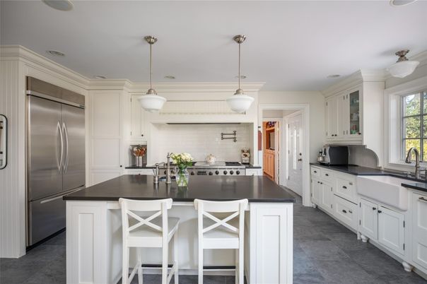 Interior, Kitchen, Pendant Lights, Stainless Steel Appliances
