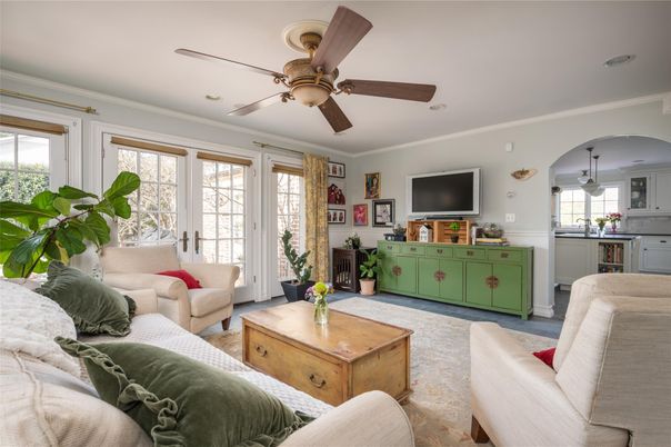 Interior, Kitchen, Living room, Recessed Lighting