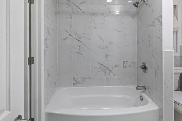 Bathroom, Interior, Marble Walls