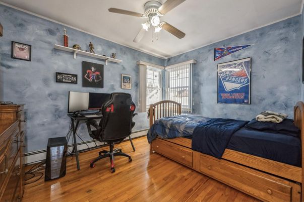 Bedroom, Home Office, Interior, Wood Texture Flooring