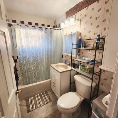 Bathroom, Interior, Wood Texture Flooring