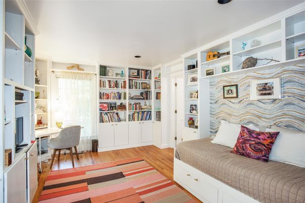 Home Office, Interior, Wood Texture Flooring