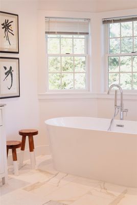 Bathroom, Free Standing Baths, Interior, Marble
