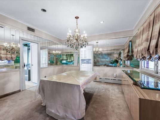 Chandelier, Interior, Recessed Lighting