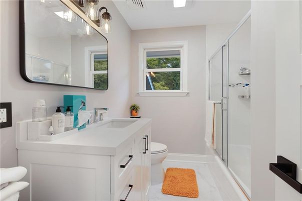 Bathroom, Glass Shower, Interior