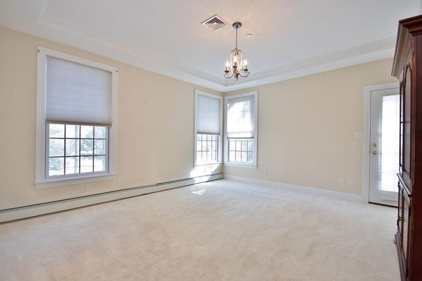 Chandelier, Empty room, Interior