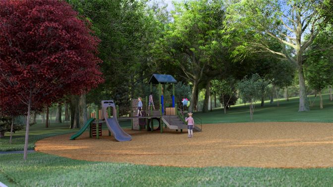 Backyard, Exterior, Playground