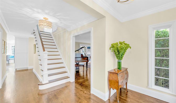 Chandelier, Interior, Piano, Wood Texture Flooring