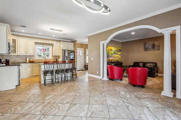 Interior, Kitchen, Pendant Lights, Recessed Lighting