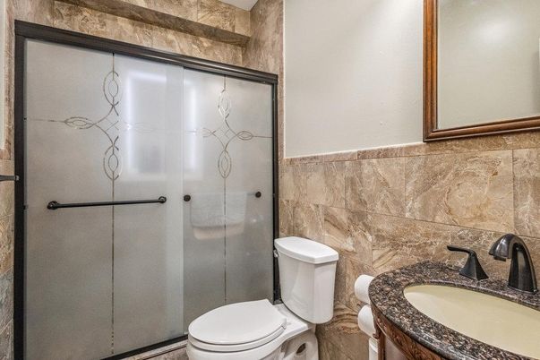 Bathroom, Glass Shower, Interior