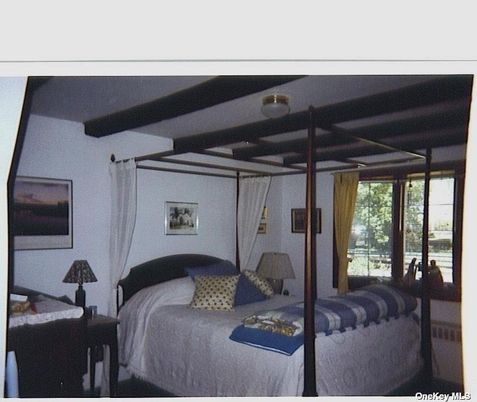 Bedroom, Interior, Wooden Beams