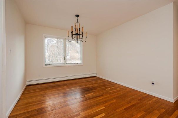 Chandelier, Empty room, Interior, Wood Texture Flooring