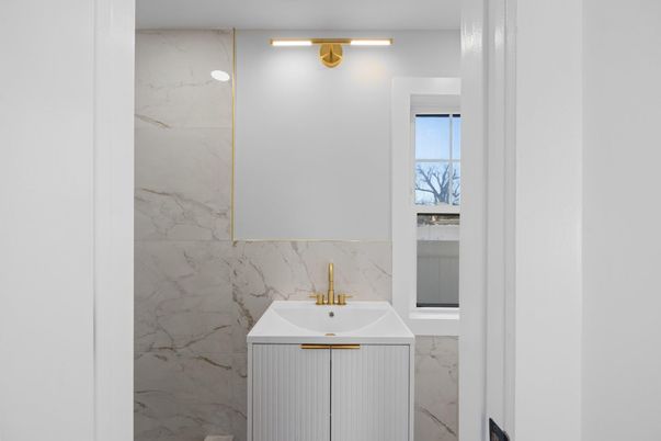 Bathroom, Interior, Marble Walls