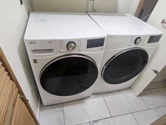 Interior, Marble, Utility Closets, Washer