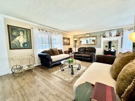 Fireplace, Interior, Living room, Wood Texture Flooring