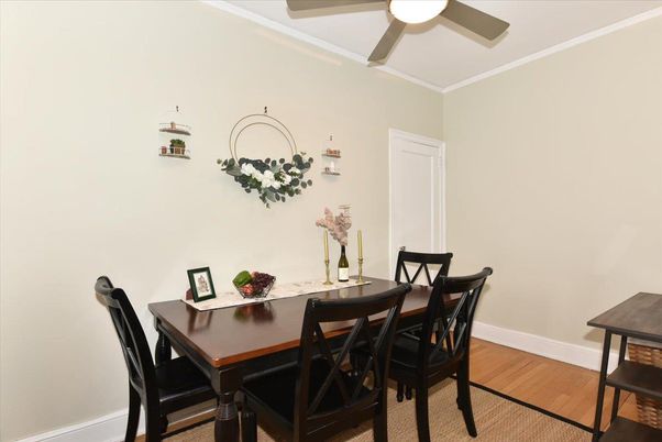 Dining room, Interior, Wood Texture Flooring