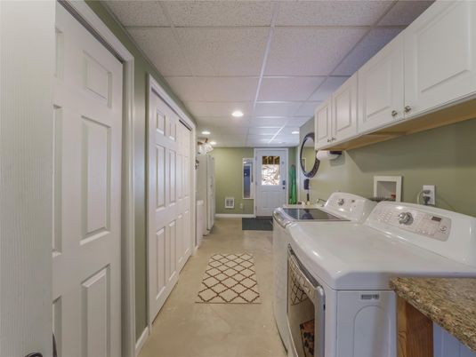 Interior, Recessed Lighting, Washer