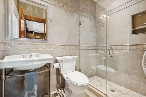 Bathroom, Glass Shower, Interior