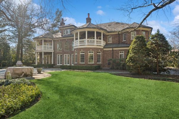 Backyard, Exterior, Facade, Brick Facade, Queen Anne Victorian