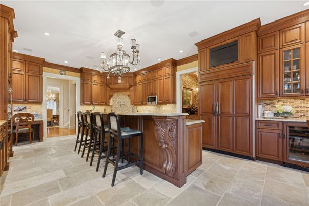 Chandelier, Interior, Kitchen, Recessed Lighting