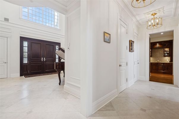 Chandelier, Interior, Recessed Lighting