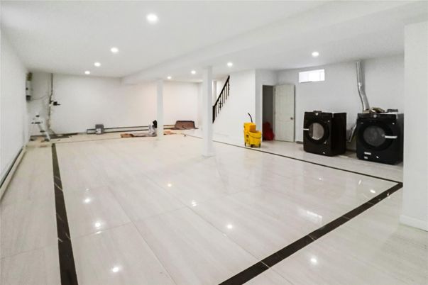 Interior, Recessed Lighting, Washer